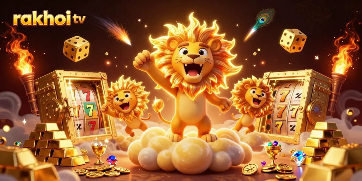 Experience the excitement of rakhoi tv with engaging gambling action in a vibrant, dynamic scene.