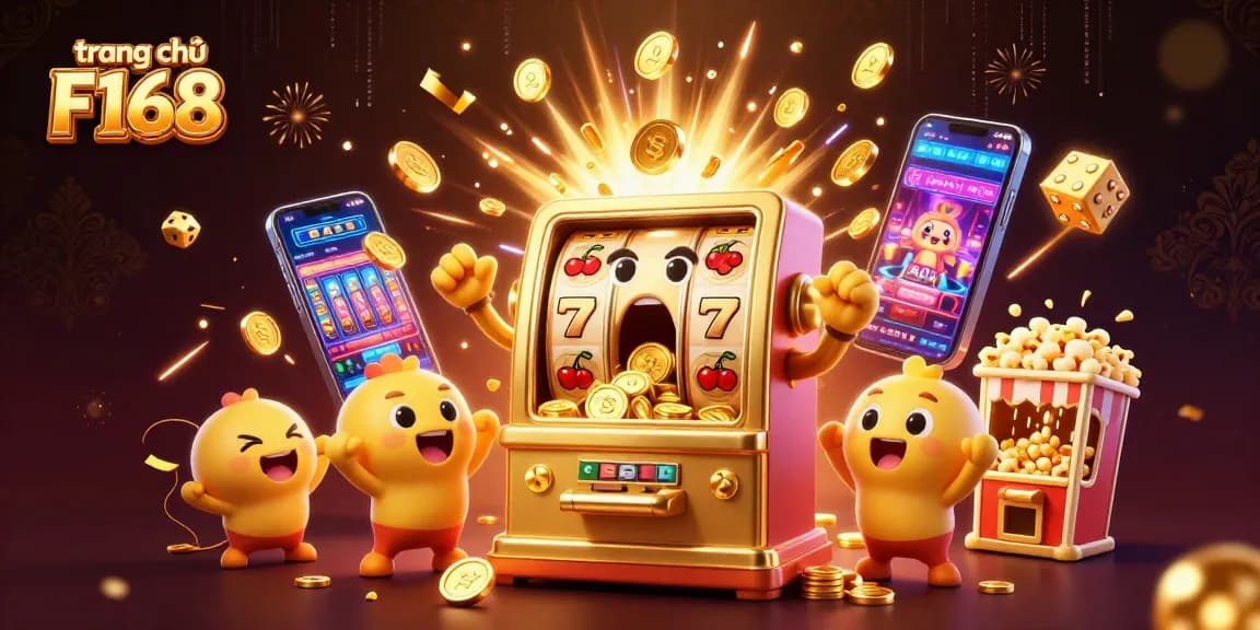 Feel the excitement of winning at trang chủ F168 with animated slot machines and dazzling jackpots exploding with coins.