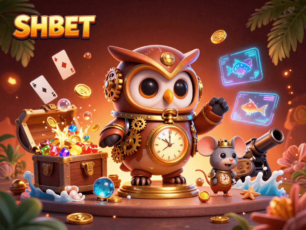 Experience thrilling gameplay at SHBET with vibrant casino elements and engaging characters.