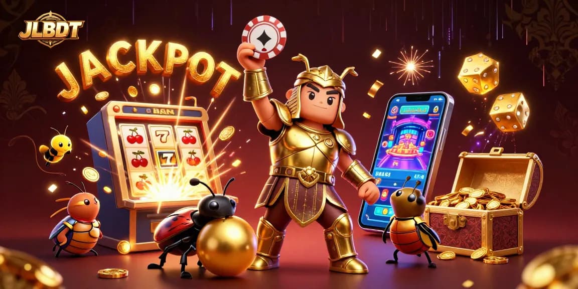 JLBDT brings excitement to the casino realm with dynamic 3D characters and slot machine jackpots.