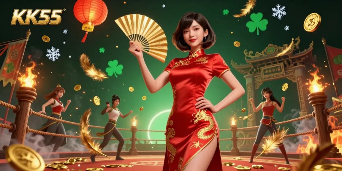 Experience the excitement of online casino entertainment with KK55, featuring stunning visuals and engaging gaming elements.