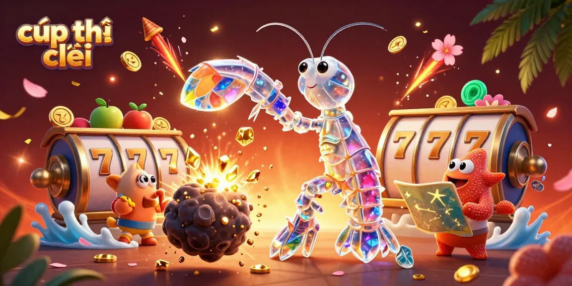 Experience the thrill of cúp thế giới with a galactic samurai in a vibrant casino scene.