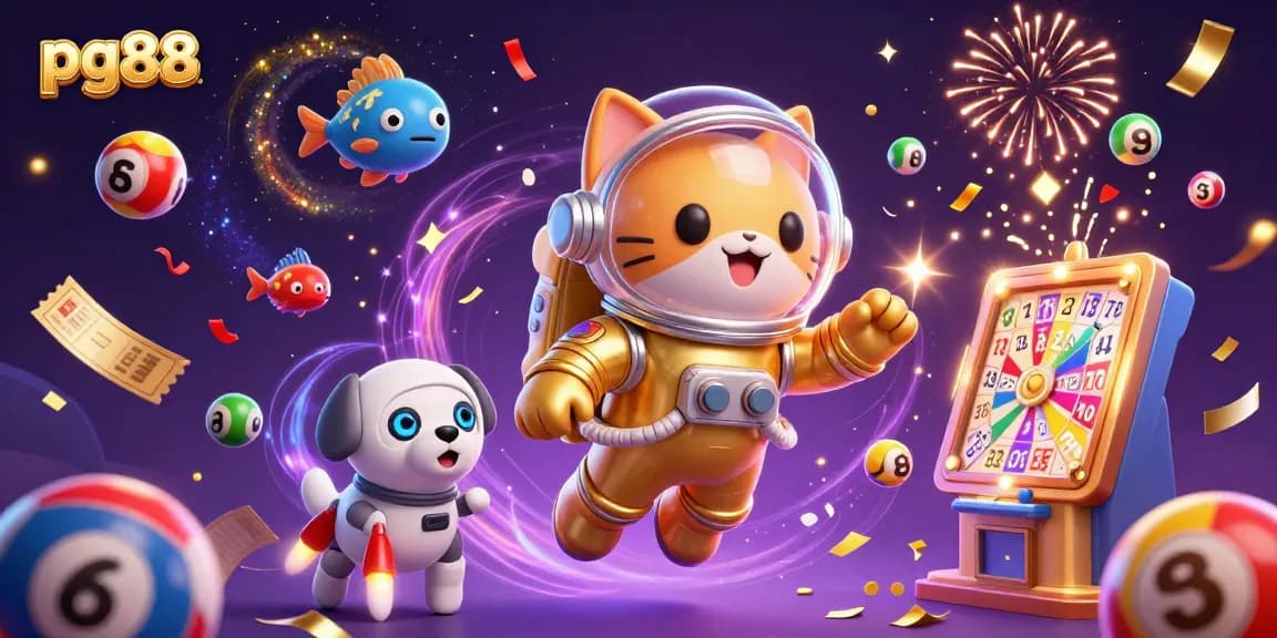 Engage with pg88 for exciting lottery games featuring vibrant dynamic elements and stylish characters.