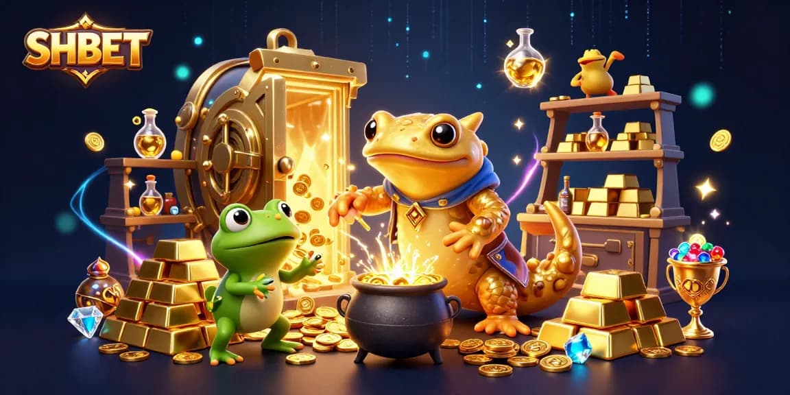 Engage with SHBET adventures as a golden salamander alchemist transforms base metals into gold.