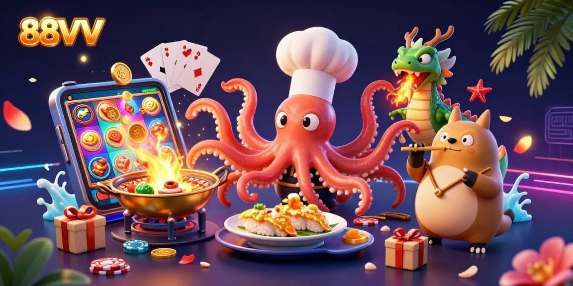 Stake your claim with 88VV's exhilarating 3D gaming experience filled with vibrant action!