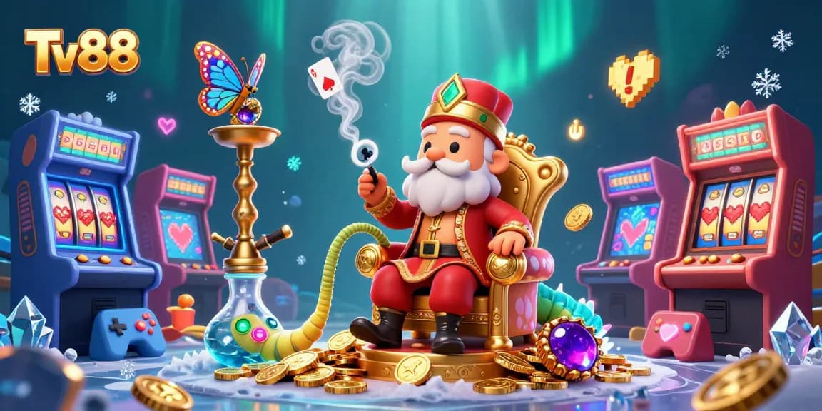 Engage with thrilling slot games at Tv88 featuring vibrant characters and exciting casino elements.