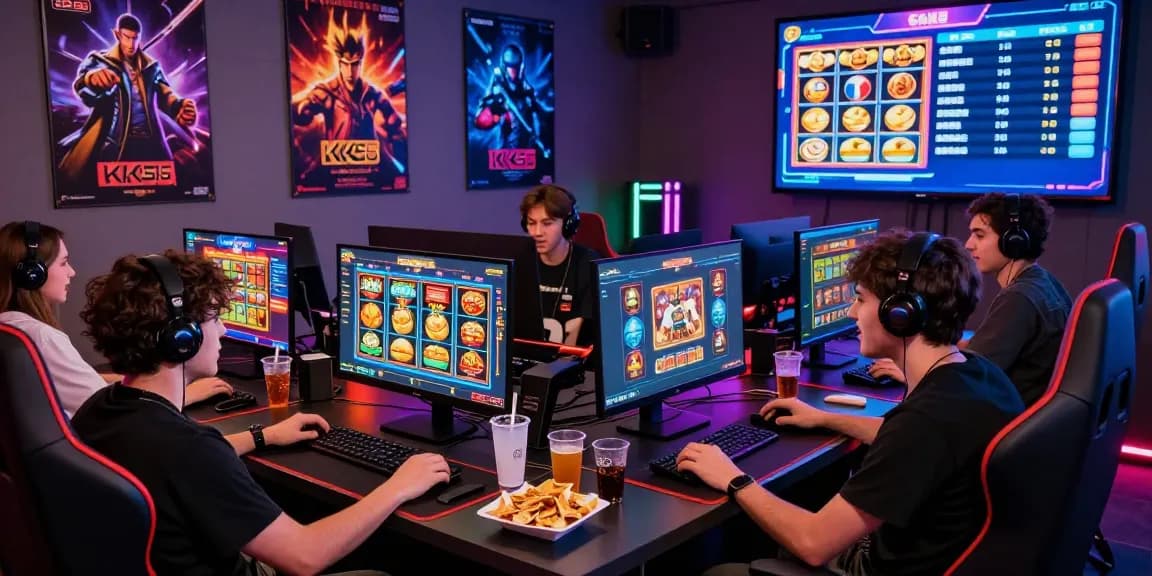 KK55 gaming experience with players engaged in vibrant online betting excitement.