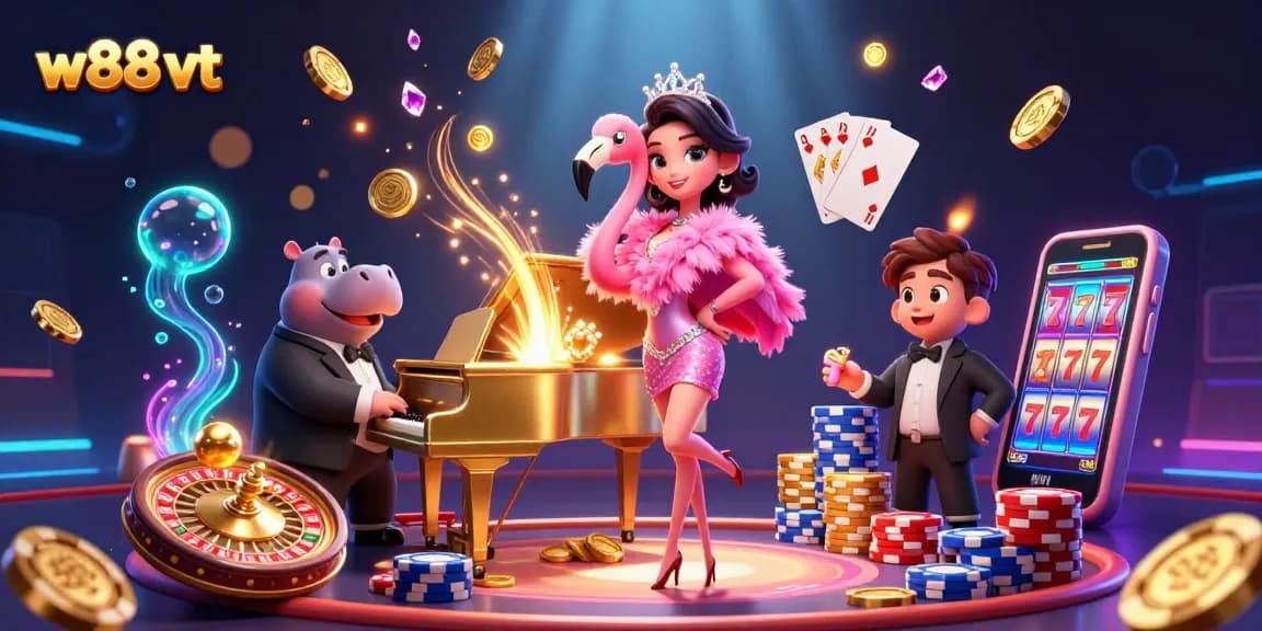 Khám phá thế giới W88 VT với những trò chơi hấp dẫn, từ cá cược thể thao đến casino trực tuyến.