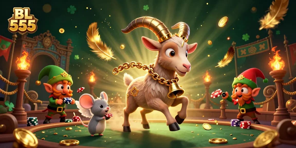Engage in thrilling games at BL 555 casino with vibrant characters and dynamic action.
