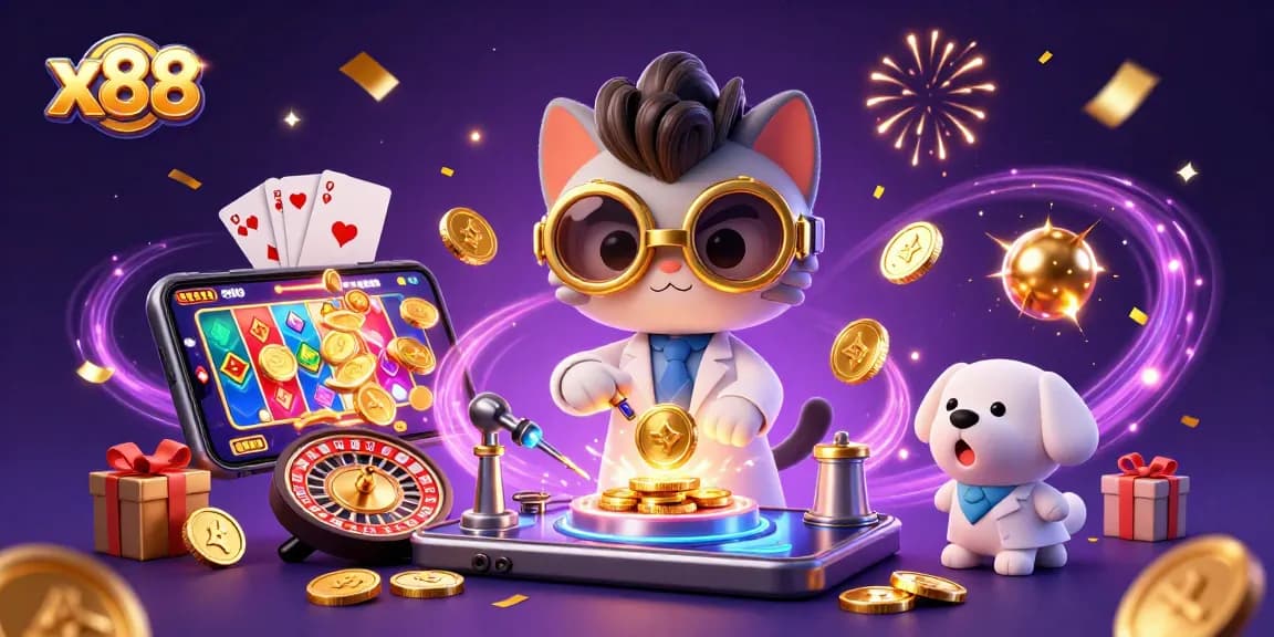 Experience thrilling wins with x88 featuring vibrant slot games and charismatic characters.