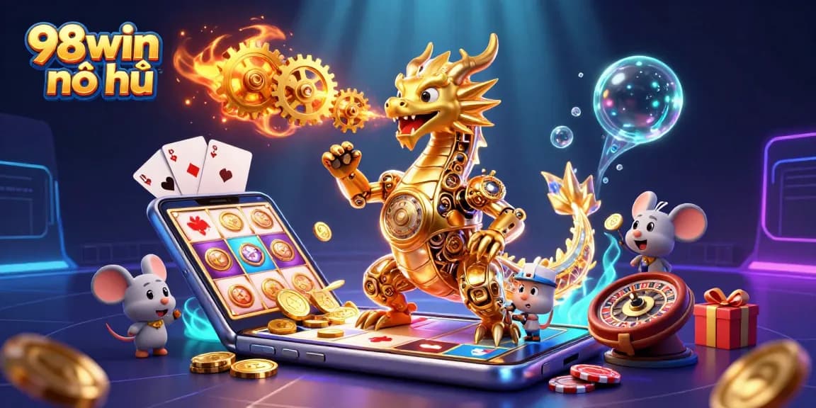 Experience the excitement of 98win nổ hũ with captivating slot gameplay and dynamic visuals.