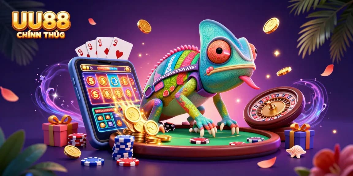 Spin with excitement at UU88 CHÍNH THỨC casino, where vibrant games and golden prizes await!