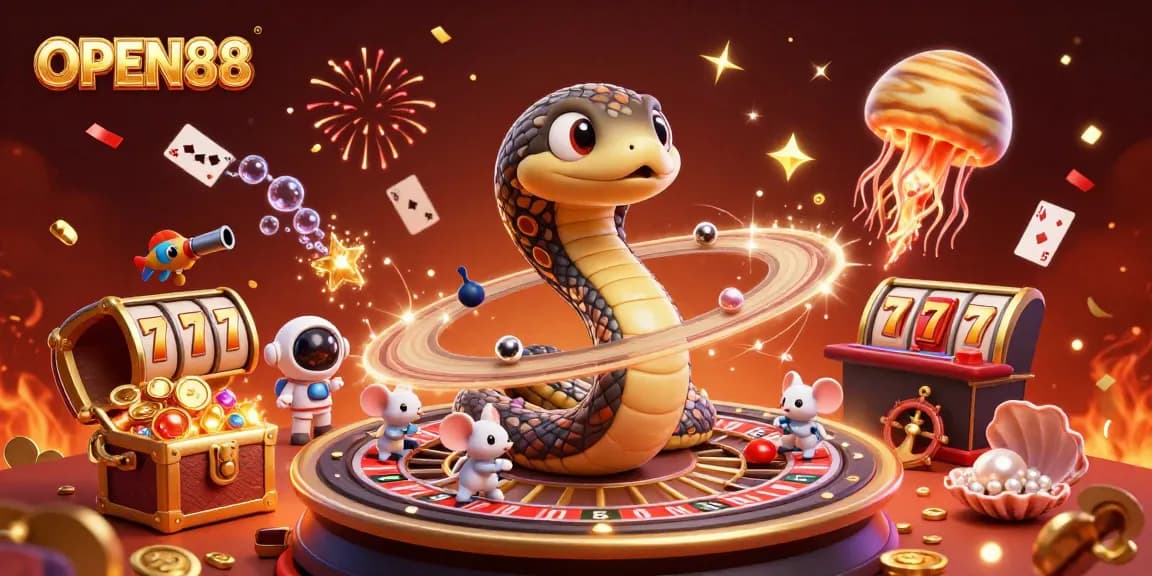 Experience thrilling gameplay at OPEN88 with exciting cosmic casino elements and vibrant visuals.