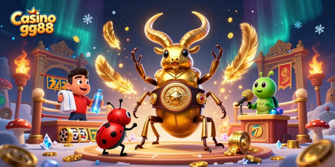 Engage in the vibrant Casino gg88 world with dynamic characters in a colorful gaming arena.