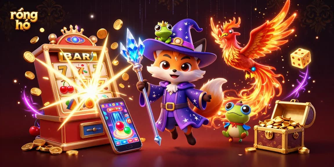 Experience thrilling rồng hổ action with our vibrant casino game characters and dynamic elements.