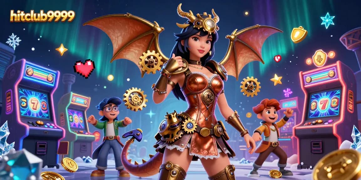 Engage with exciting gameplay at hitclub9999, featuring vibrant casino elements and interactive characters.