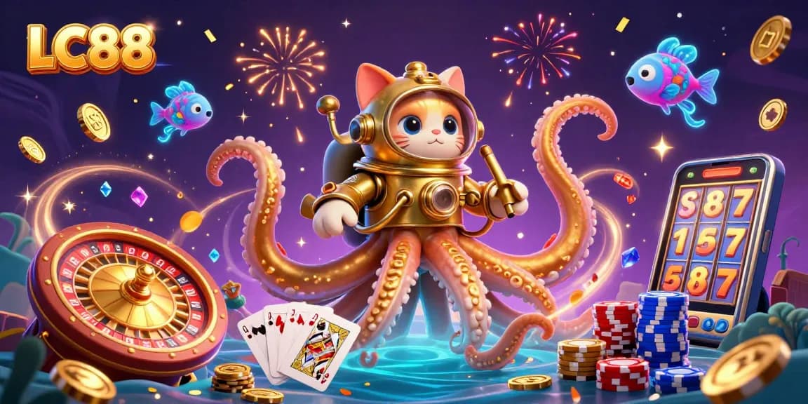 Experience high-stakes gameplay with LC88's exclusive casino games and jackpots.
