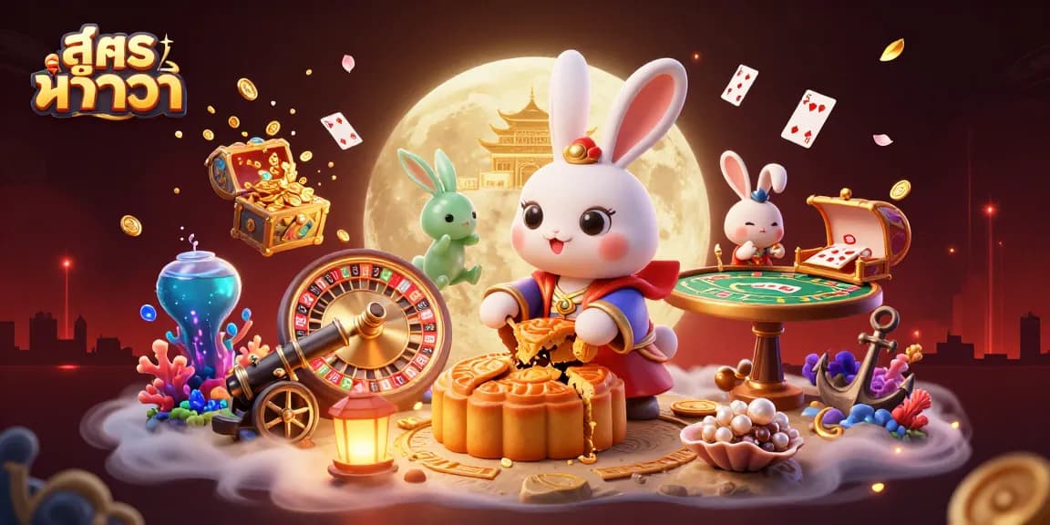 Engage with สูตร บาคาร่า strategies in this vibrant, detailed casino-themed 3D illustration.