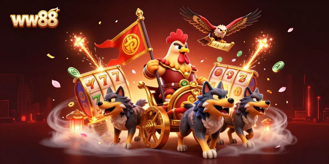 Engage in exciting slot games with the ww88 platform featuring vibrant 3D characters and dynamic casino elements.