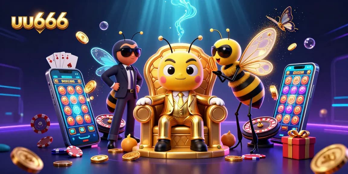 Experience the excitement at uu666 with a bumblebee mob boss and casino game action