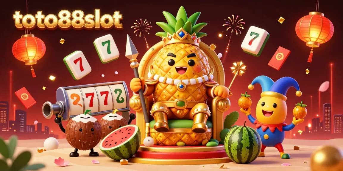 Play thrilling games at toto88slot with captivating characters and engaging casino elements in a dynamic illustration.