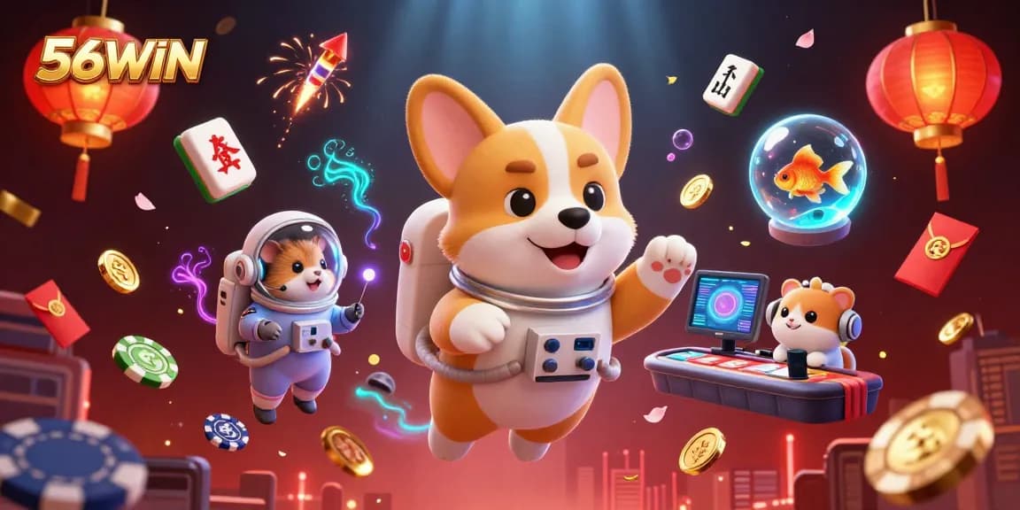 Catch exciting gaming moments at 56WIN's innovative online casino experience.