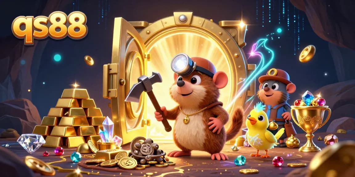qs88 engages players with an exciting treasure hunt through mining caves filled with glittering gems and jackpots.