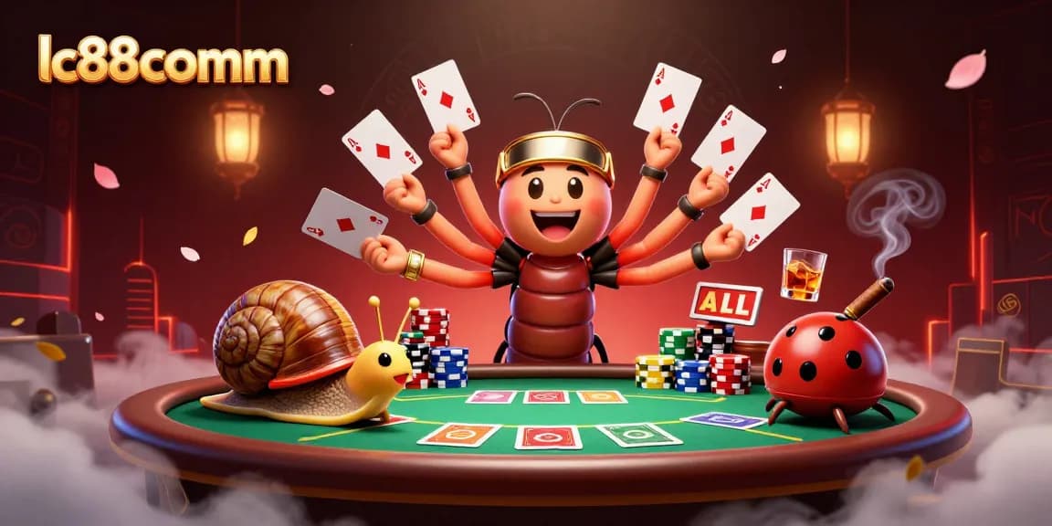 Experience exciting gameplay at lc88comm, featuring unique casino elements and vibrant characters.