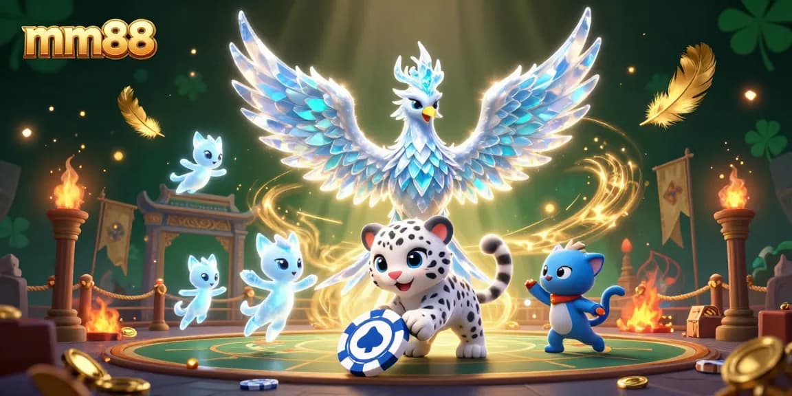 Play to win exciting experiences at mm88 with unique characters and vibrant casino elements.