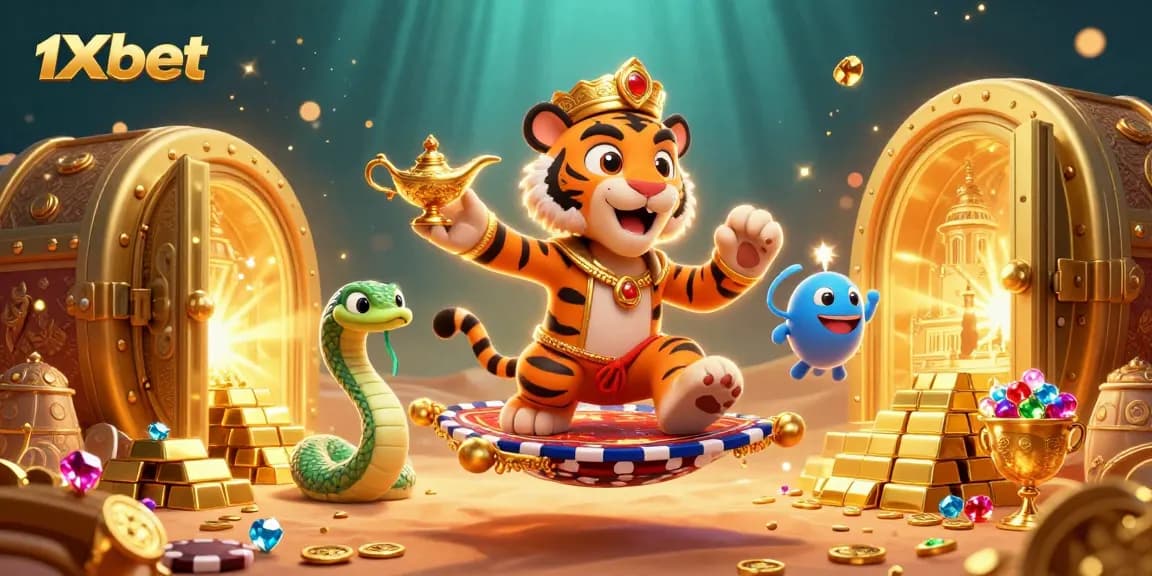 1xbet ile heyecan verici slot oyunları oynamak için büyüleyici bir atmosfer yaratılıyor.