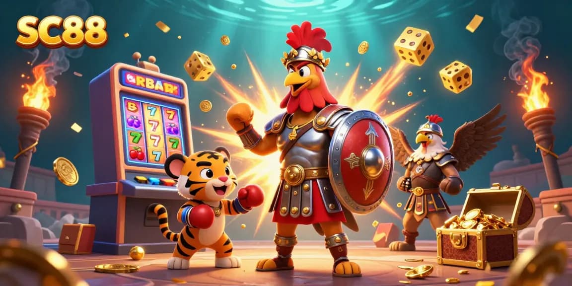 Experience the excitement at SC88 with thrilling casino games and jackpots bursting with rewards.