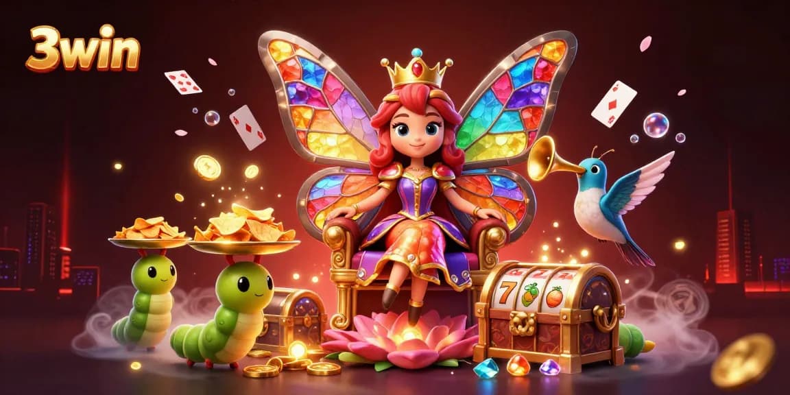 Experience thrilling wins at 3win with vibrant characters and captivating gaming elements!