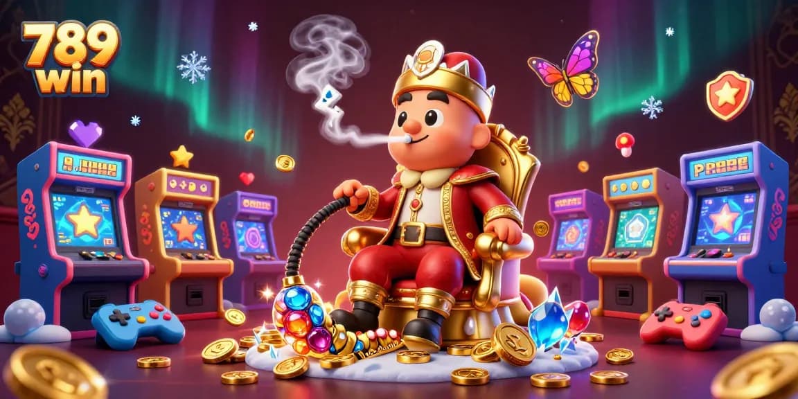 Play and win big at 789 win with dynamic casino-themed illustration showcasing thrilling gaming elements.