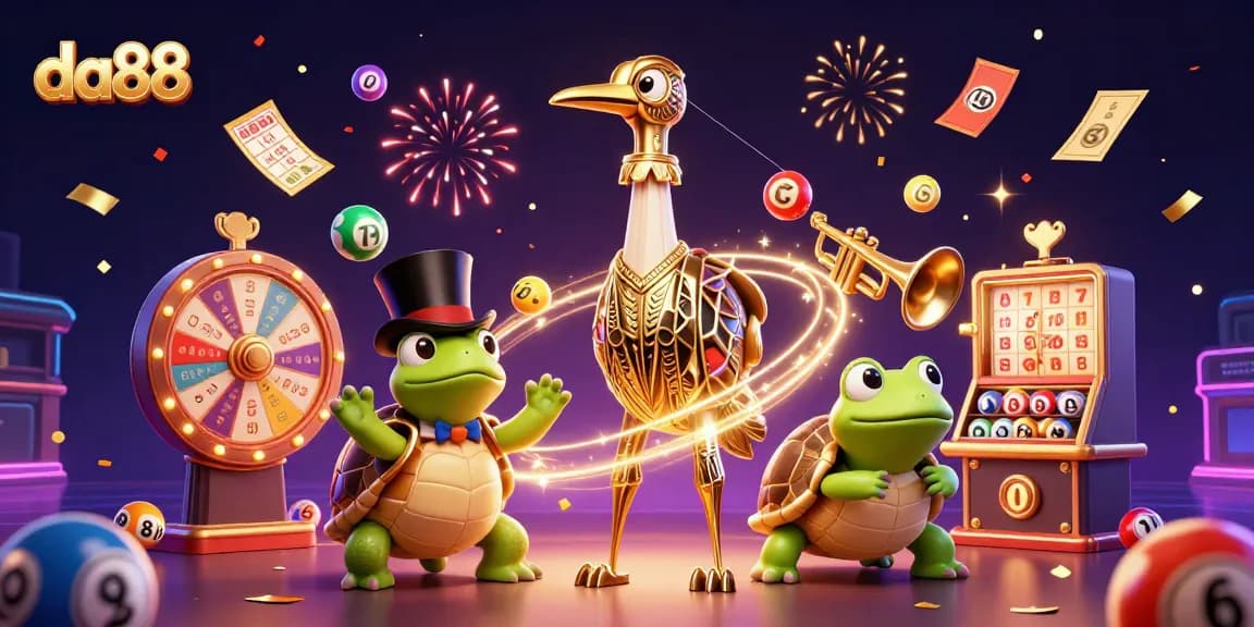 da88 brings vibrant excitement to gamblers with colorful lottery elements and lively characters.