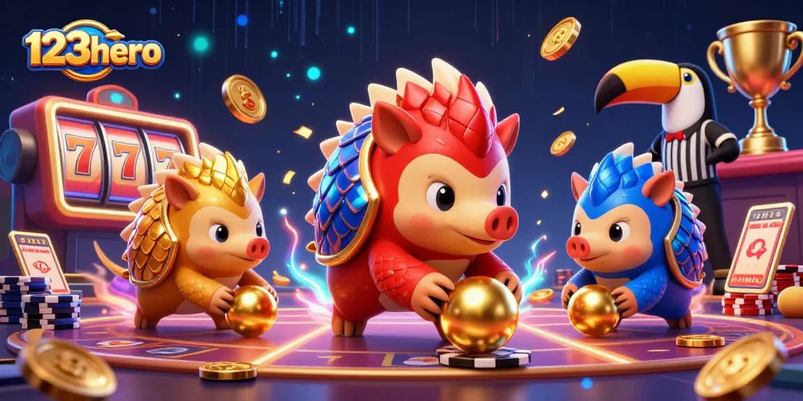 Engage your luck with 123hero's dynamic casino gaming experience featuring thrilling slot battles.