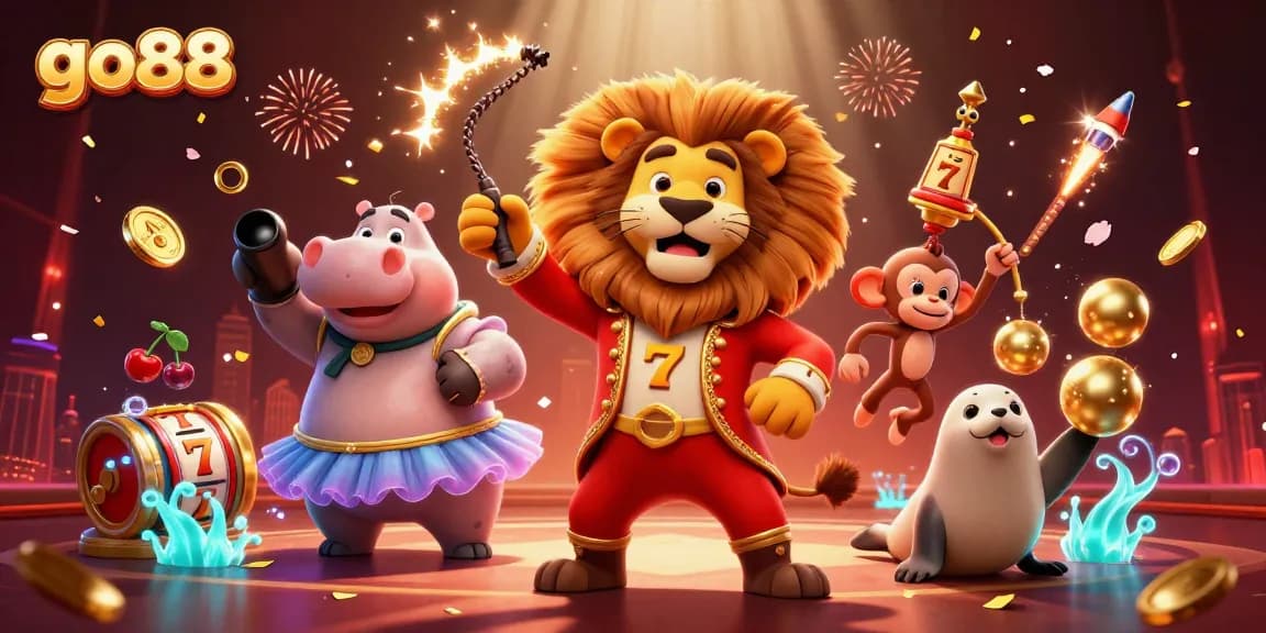 Engage with go88's vibrant gaming universe filled with lively characters and dynamic gambling elements.