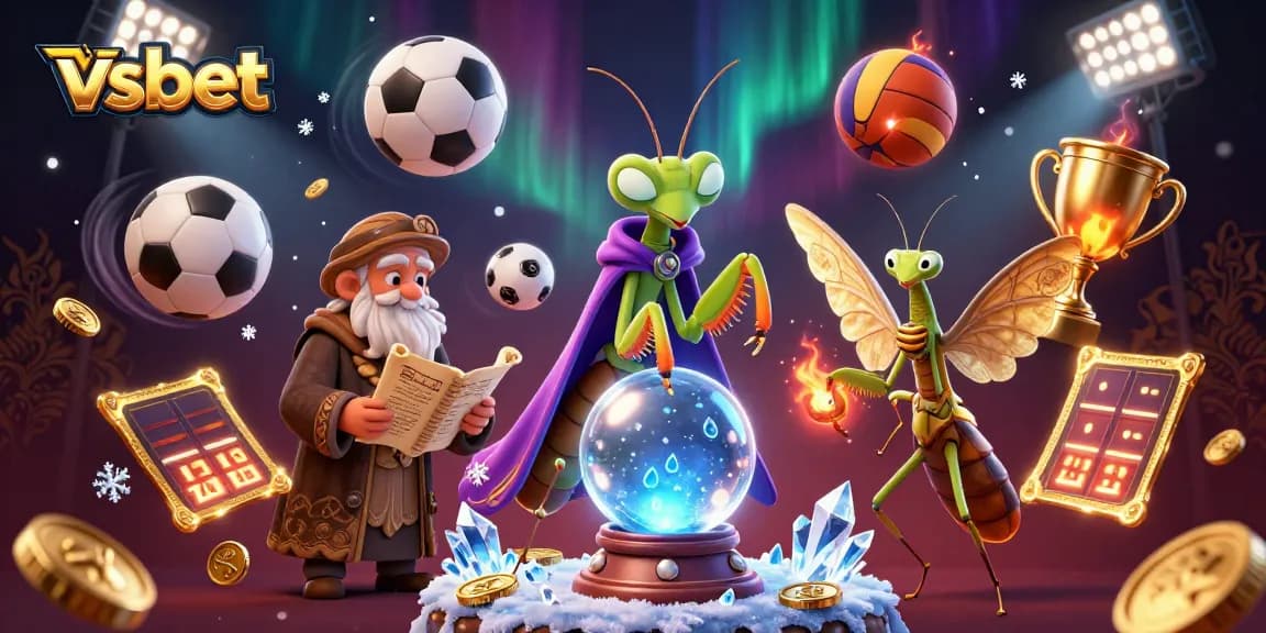 Experience the thrill of vsbet gaming with dynamic sports elements and mystical characters in action.