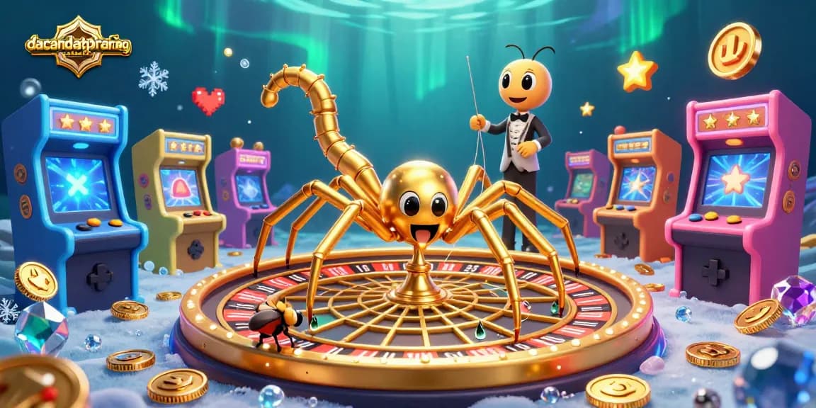 Engage in thrilling bets at dacsandatphanrang with vibrant casino characters amidst a dazzling 3D gaming scene