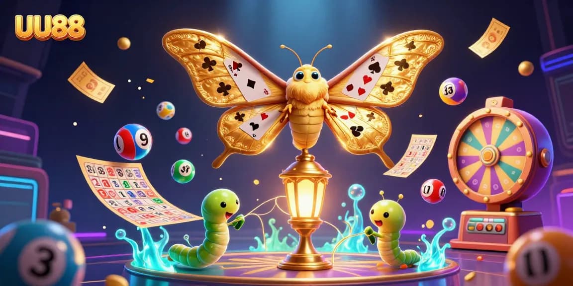 UU88 players enjoy a vibrant casino atmosphere with colorful lottery balls, gift prizes, and engaging gameplay.
