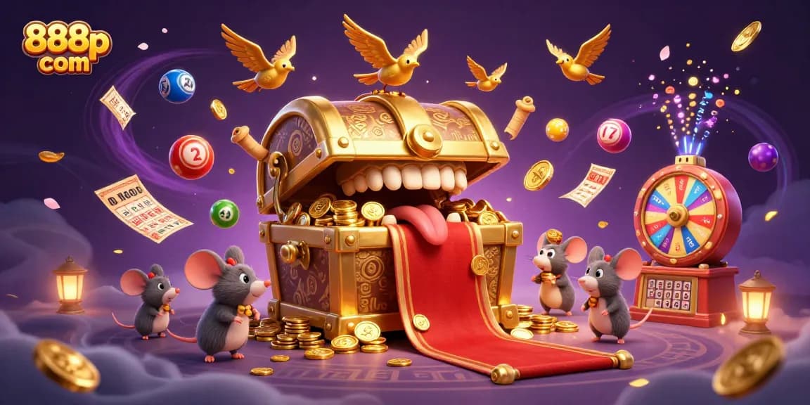 Experience excitement at 888p com with dynamic lottery creations and vibrant prize elements.