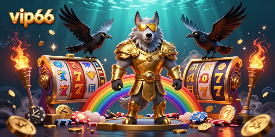 Experience thrilling gameplay at vip66 with a vibrant slot reels scene packed with action and excitement.