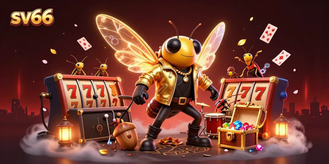 sv66 players winning jackpots at a cartoon casino with vibrant 3D characters