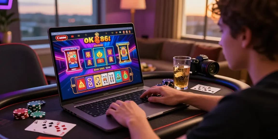 Combine online gaming experience with vibrant visuals at ok8386.com for an engaging casino adventure.