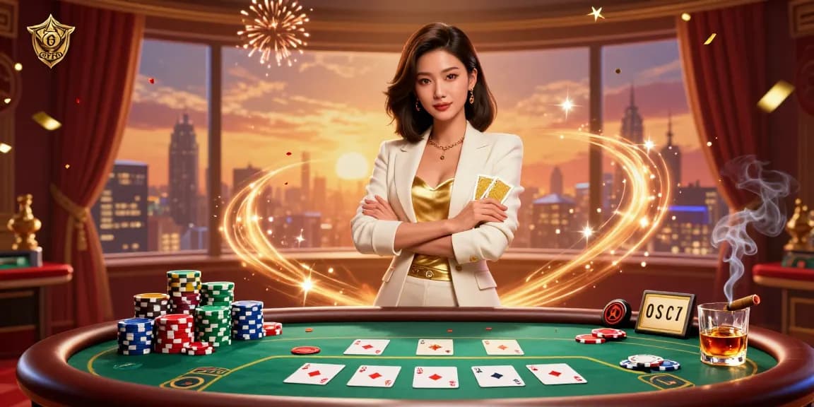 Ikuti permainan poker yang mendebarkan di GOTOTO, menampilkan karakter glamor dan elemen kasino yang berwarna-warni.