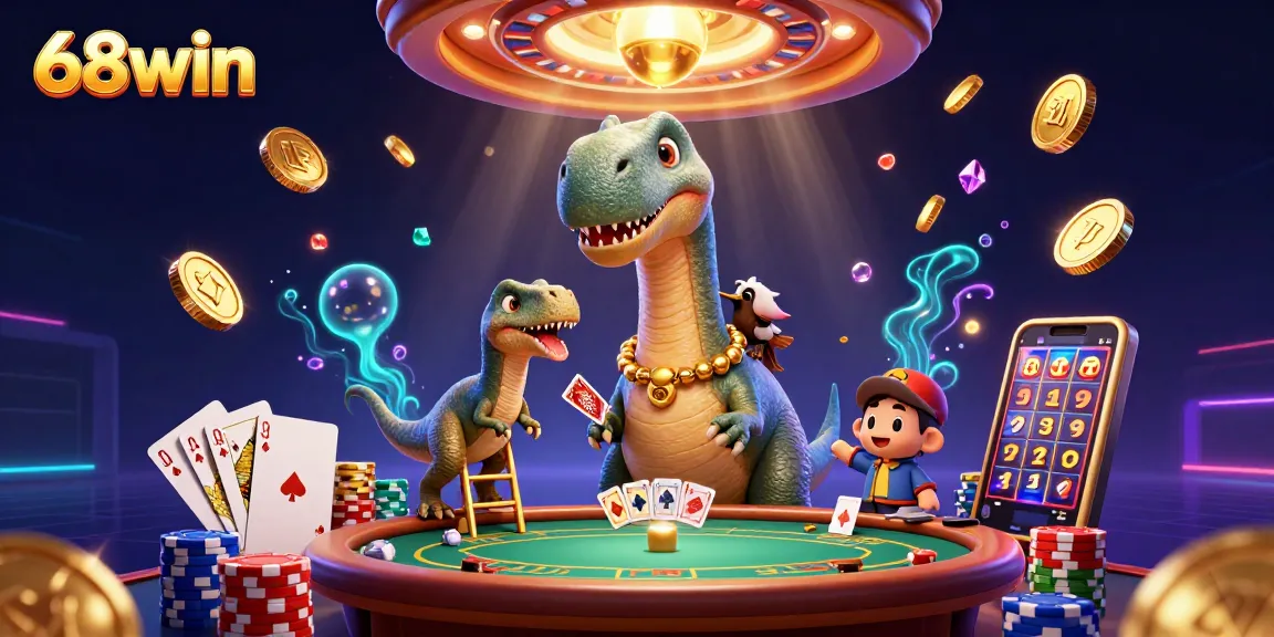 Experience thrilling games at 68win with a vibrant casino scene full of excitement and winning opportunities.