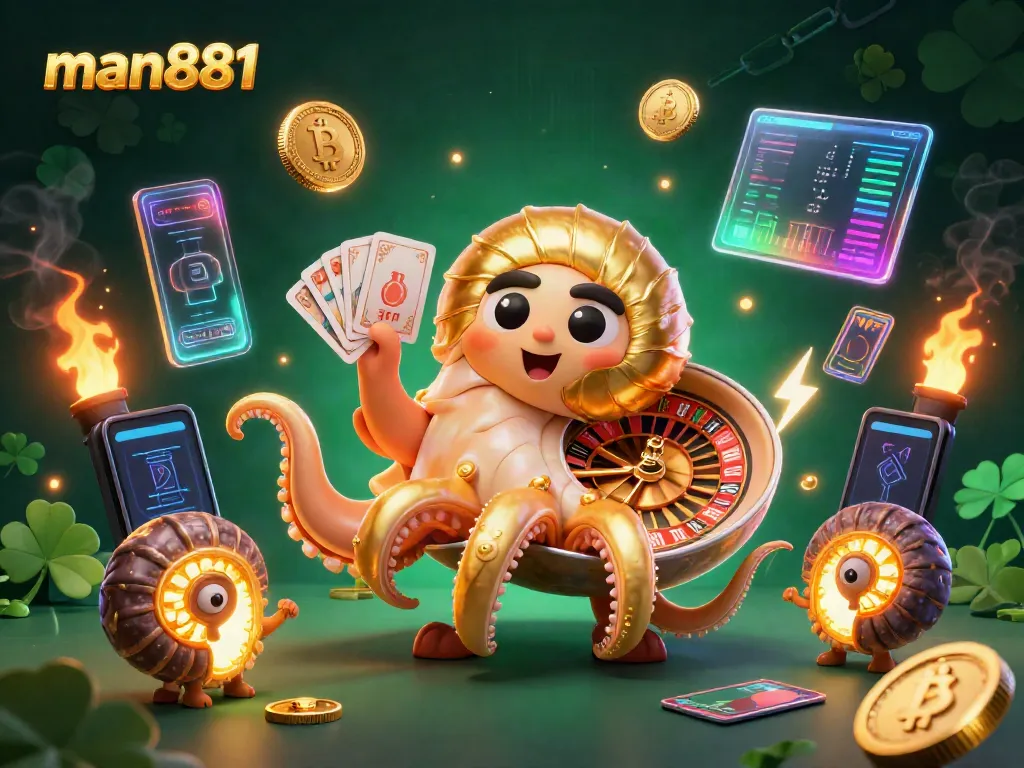 Engage in winning strategies at man881 with colorful 3D casino elements and dynamic crypto assets.