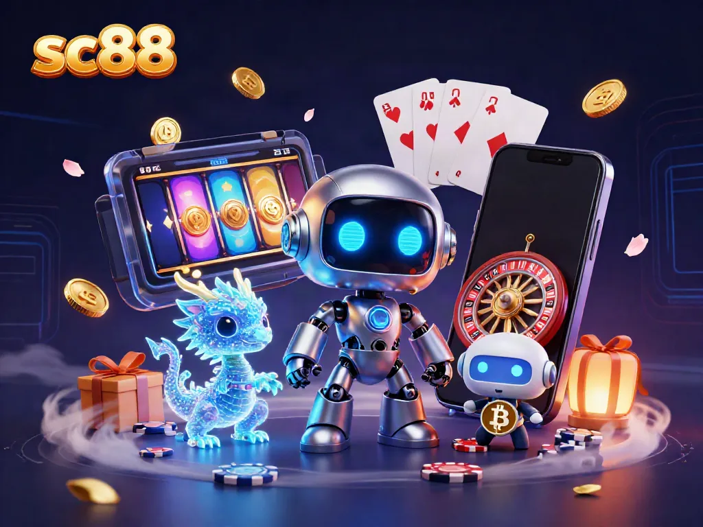 Experience thrilling gaming adventures with sc88’s vibrant 3D casino characters and dynamic elements.