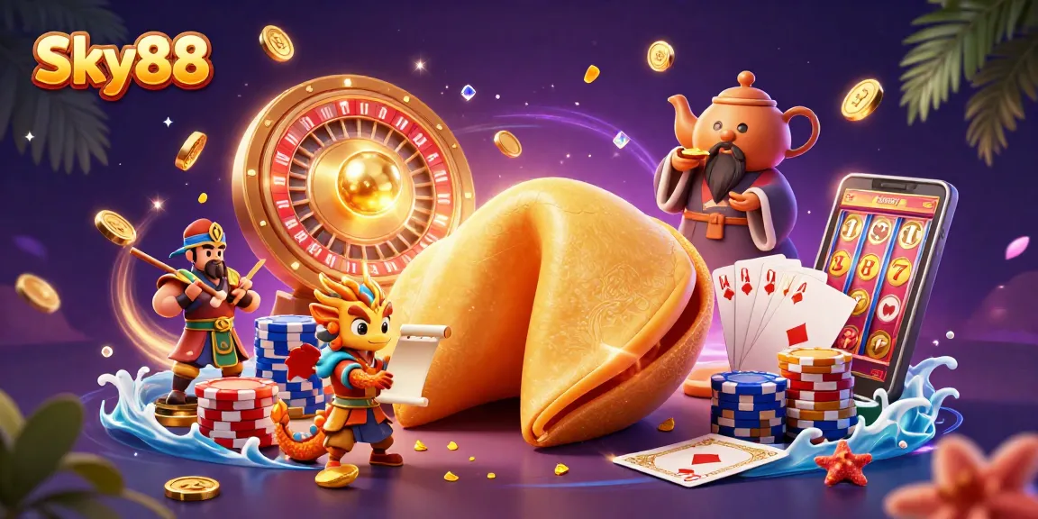 Experience thrilling wins at Sky88 with vibrant casino games and captivating fortune themes.