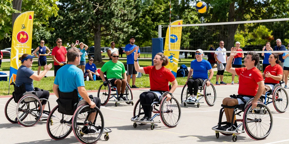 DRAGON222 event showcasing empowered athletes with disabilities participating in adaptive sports activities, highlighting community spirit.