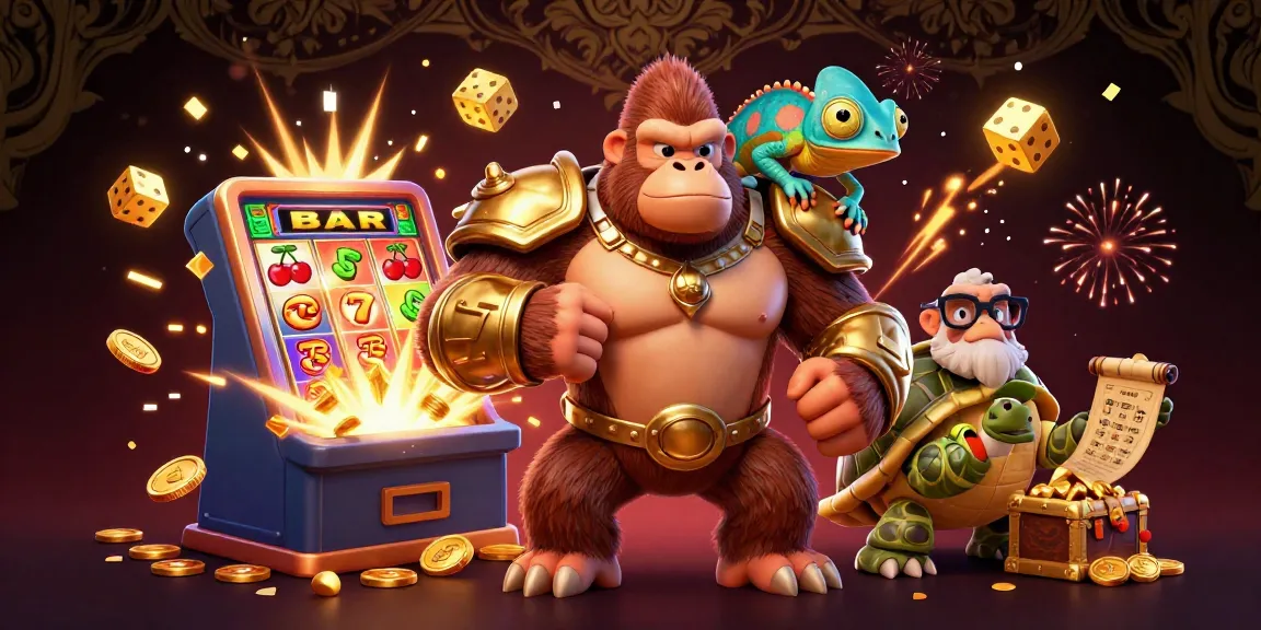 Experience thrilling gameplay with DEBET's dynamic jackpots, colorful symbols, and engaging characters.
